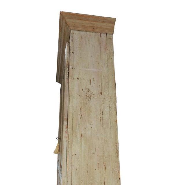 Wood French Louis XVI Style Pine Deux-Corps Buffet, Mid 19th Century For Sale - Image 7 of 18