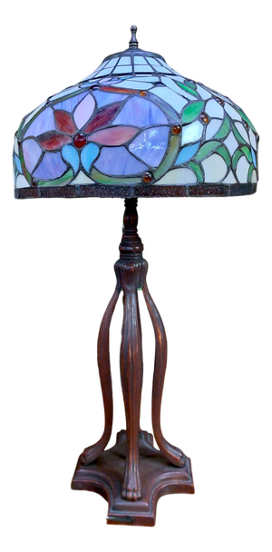 Tiffany Lilac Table Lamp