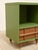 Mid 20th Century Pair of Green and Wood Nightstands For Sale - Image 9 of 10