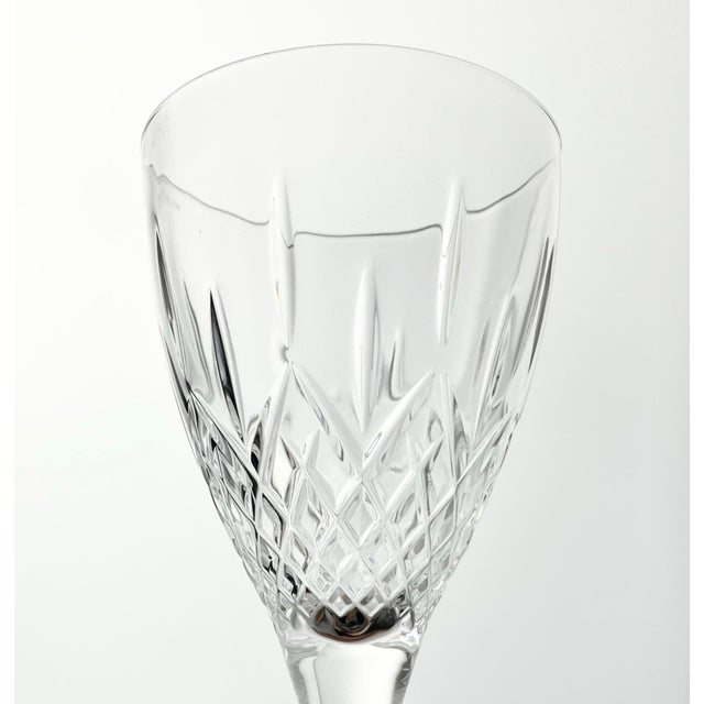 Royal Rock Crystal “Puccini” Set of 6 Crystal Water Glasses For Sale - Image 4 of 5