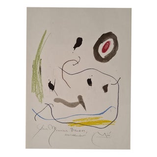 Joan Miró, Quelques fleurs pour des amis, 1964, Facsimile Print For Sale