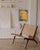 Mid-Century George Grosz Follower Tempera Portrait, Framed For Sale - Image 11 of 12