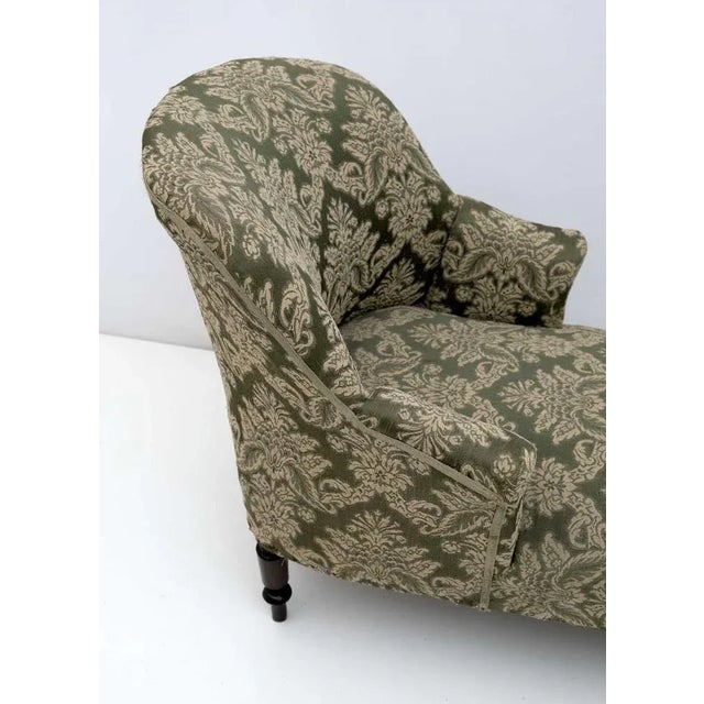 Late 19th Century Napoleon III French Chaise Longue, 1880s For Sale - Image 5 of 9