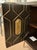 Brown Revelation Modern Geometric Put a Hex on You Cabinet For Sale - Image 8 of 9