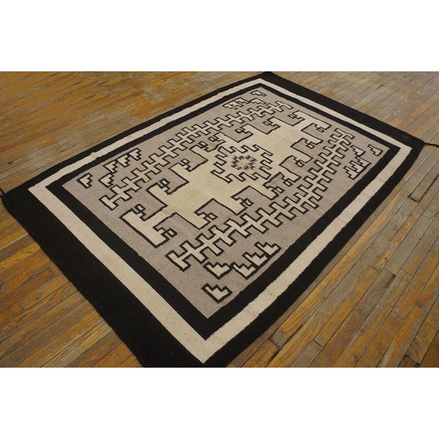 1940s American Navajo Carpet ( 4'7" x 6' 10" - 140 x 210 cm ) General Rug Type: North & South American Specific Rug Type:...