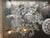 1940s 1940s French 6-Arm Crystal Chandelier For Sale - Image 5 of 13