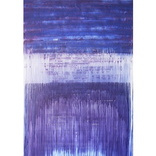 "(A Bottle Of) Grapefruit Juice Every Day" " Large Abstract Acrylic Painting by Simon Findlay For Sale