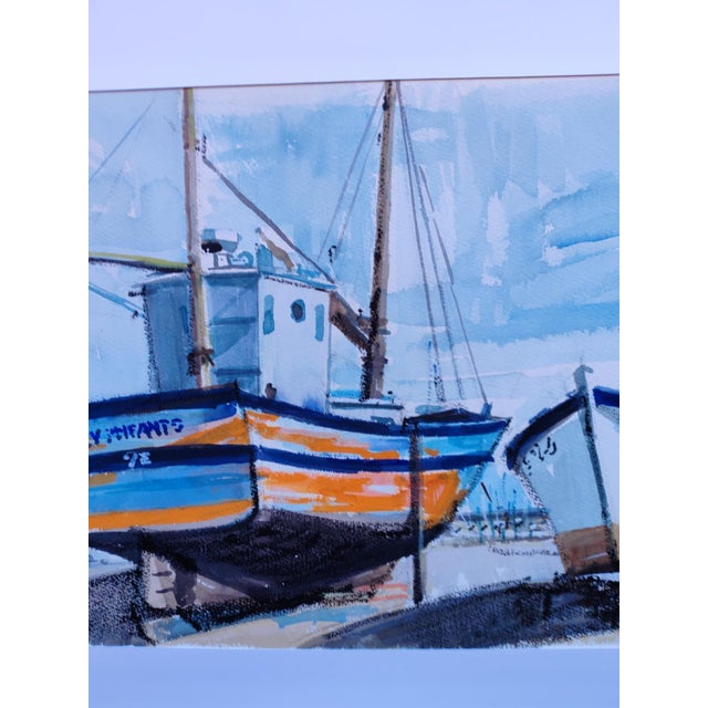 Michel Roubille, L'Ile d'Yeu, 2001, Watercolor For Sale - Image 3 of 6