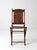 Brown Antique Ioof Odd Fellows Wood Folding Chair For Sale - Image 8 of 17