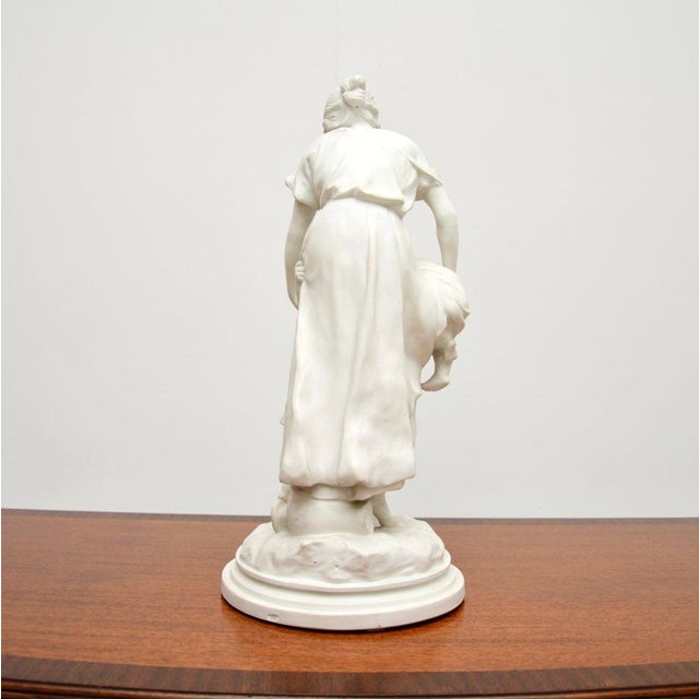 Luca Madrassi, French Figurative Sculpture, 1890, Bisque Porcelain For Sale - Image 4 of 11
