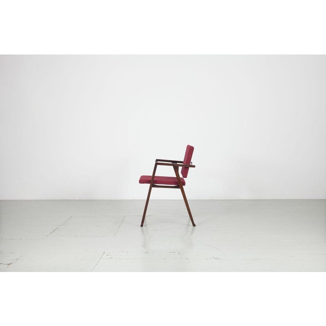 Model Luisa Armrest Chairs by Franco Albini for Poggi, Pavia Italy, 1955, Set of 6 For Sale - Image 10 of 18