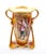 Antique Royal Bonn German Porcelain Hand-Painted & Gilt Figural Decorative Vases For Sale - Image 12 of 12