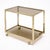 Romeo Rega Italian Modernist Bar Cart by Romeo Rega, Circa 1970 For Sale - Image 4 of 9