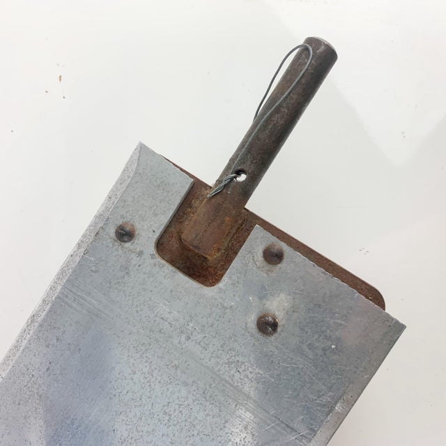 Metal Rare Industrial Vintage Oversized Stocking Mold Form Hosiery Lingerie Display For Sale - Image 7 of 8