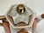 1920s Art Deco Teapot With Geometric Orange and White Pattern and Gold Luster Accents For Sale - Image 12 of 16