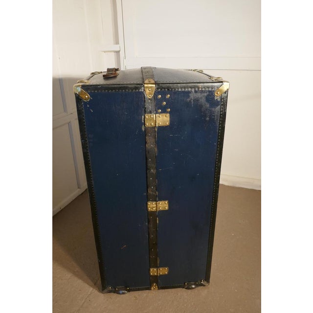 Fitted Steamer Cabin Wardrobe Portmanteau by Lg Paris, 1900s For Sale - Image 10 of 13