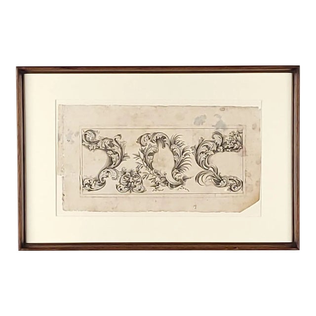 17th Century Architectural Print For Sale