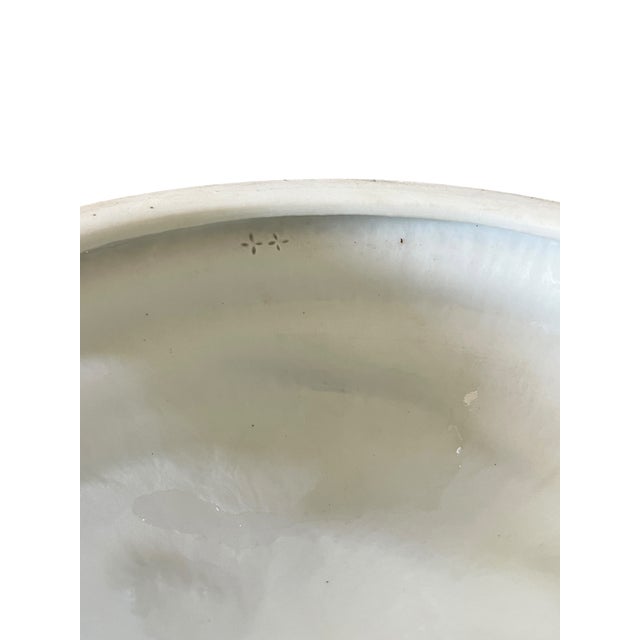 Antique Edmé Samson Paris White Bisque Porcelain Sculpture of Three Children With a Bird For Sale - Image 15 of 16