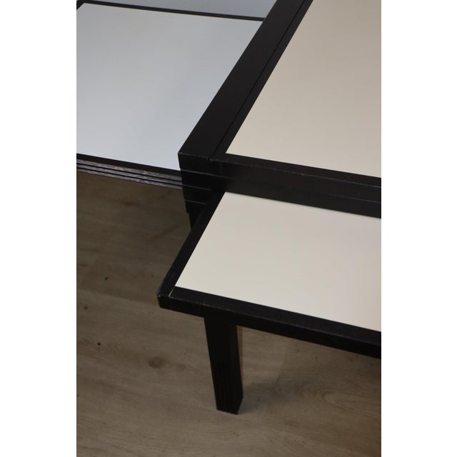 Modular 2-Tone Table by Bernard Vuarnesson, 1980s For Sale - Image 18 of 18