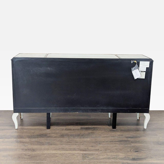 Collette Antique Mirrored Breakfront Server For Sale In San Francisco - Image 6 of 9