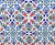 Turkish Iznik Red & Blue Floral Pattern Ceramic Tile For Sale In New York - Image 6 of 6
