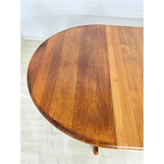 Vintage Dining Table in Teak from Dyrlund For Sale - Image 3 of 10