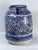 19th Century Moroccan Hand Painted Blue and White Ceramic Vase, 1890s For Sale - Image 3 of 12