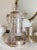 Rare Monumental Victorian c.b. Barker Quadruple Plate Water Set With Original Stand & Matching Goblet For Sale - Image 12 of 16