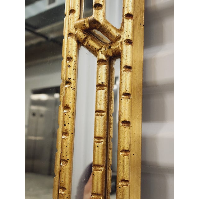 Vintage Italian Giltwood Mirror For Sale In New York - Image 6 of 11