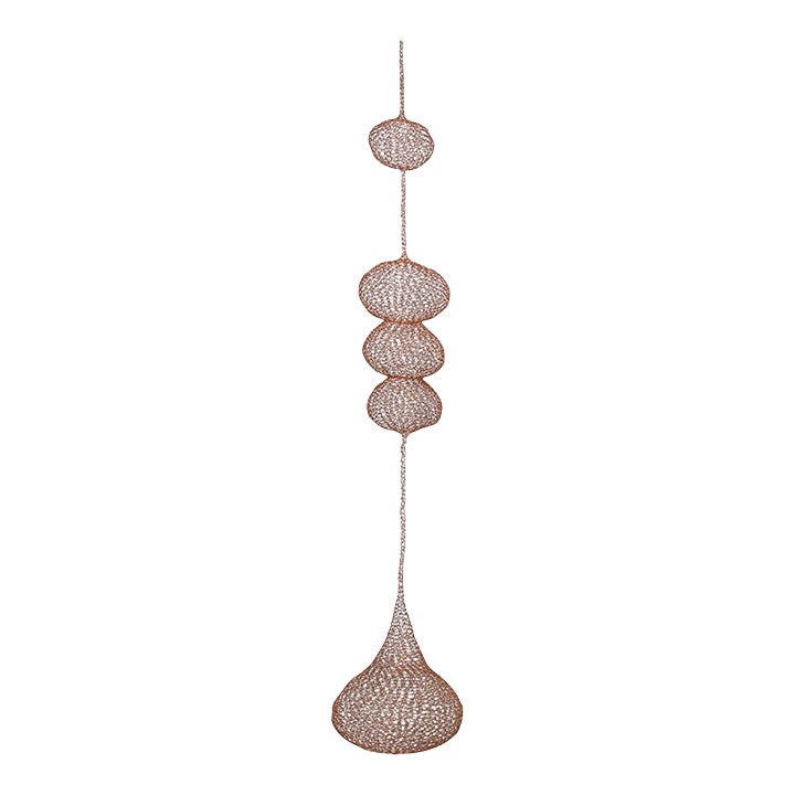 Handmade Copper Wire Sculpture Inspired by the Hand Woven Wire ...