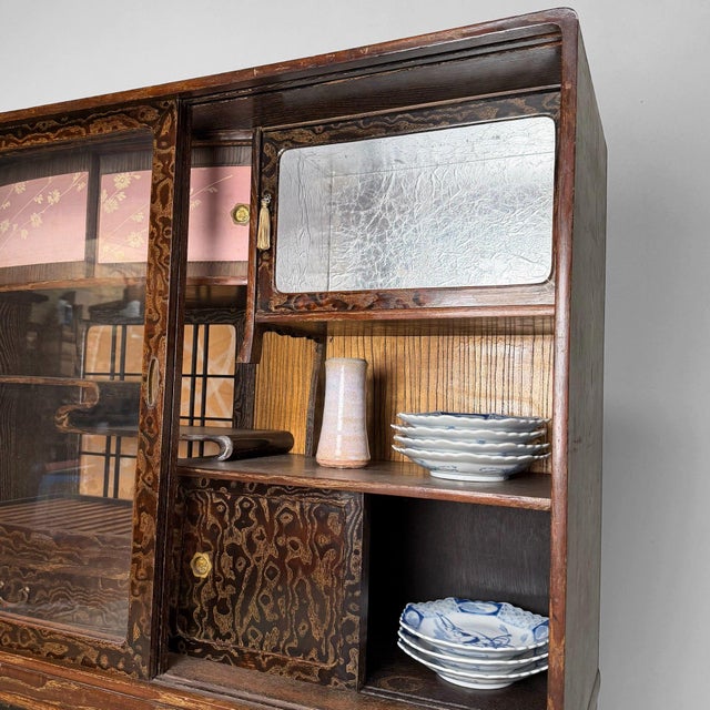 Vintage Japanese Chadansu Tea Cabinet, 1920s For Sale - Image 15 of 18