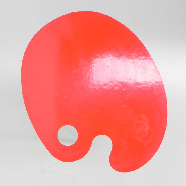 Painters Palette Side Table by Lucien De Roeck for Bois Manu, 1958 For Sale - Image 12 of 16