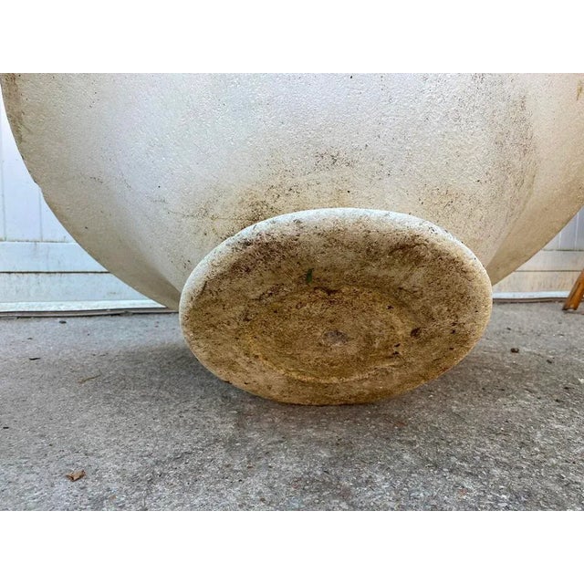 Planter Basin in Reconstituted Stone, 1950s For Sale - Image 4 of 10