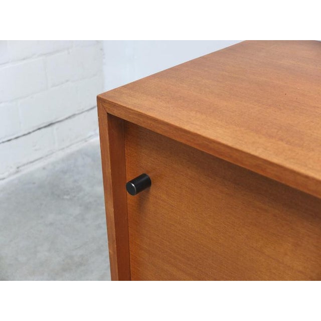 Walnut Abstracta Sideboard by Jos De Mey for Van Den Berghe-Pauvers, 1960s For Sale - Image 10 of 17
