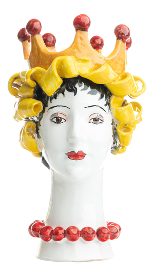 Sculpture with Crown, Ceramiche D'arte Dolfi