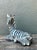 Vintage Silver Mirrored Zebra For Sale - Image 10 of 12