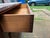 Antique French Art Deco Style Marble Top Oak Wood Cabinet Sideboard With Geometric Front For Sale - Image 15 of 18