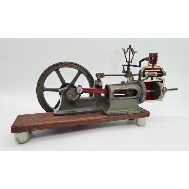 Metal 20th Century Educational Steam Engine Model, 1950s For Sale - Image 7 of 14