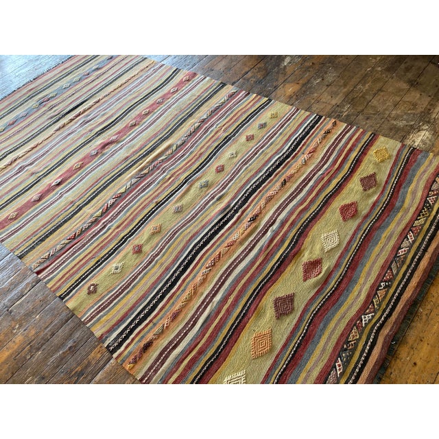 Vintage Anatolian Kilim Rug, 1960s For Sale - Image 6 of 16