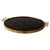 Brass and Black Glass Serving Tray by Josef Frank for Svenskt Tenn, Sweden, 1940s For Sale - Image 9 of 9