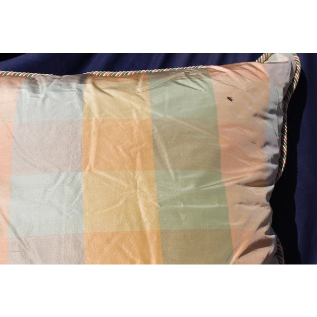 French 19th Century Antique French Needlepoint Pillow For Sale - Image 3 of 7