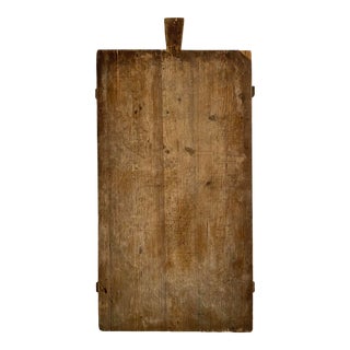 Oversized Rustic German Breadboard For Sale