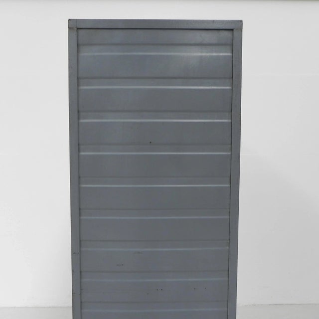 Industrial Steel Locker With 3 Doors For Sale - Image 9 of 18