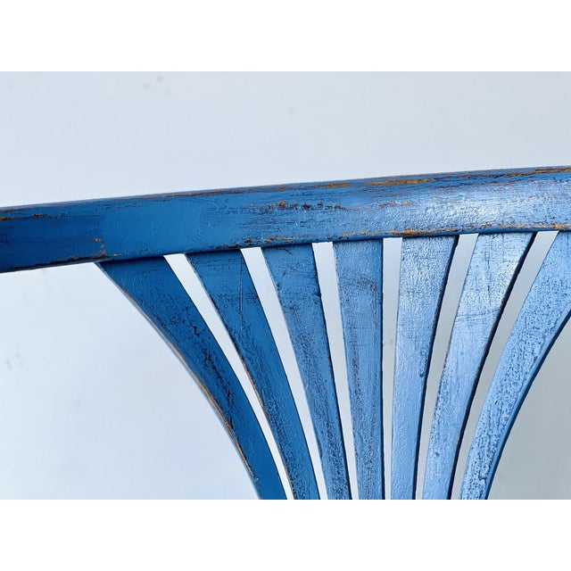 Vintage Shabby Chic Armchair For Sale - Image 10 of 17