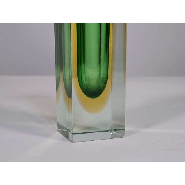 1970s Murano Sommerso Glass Vase by Flavio Poli, 1970 For Sale - Image 5 of 6