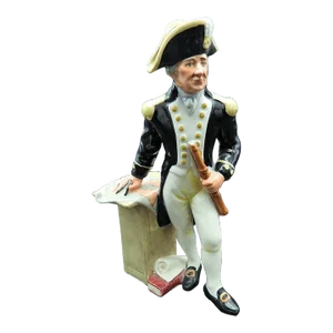 Royal Doulton the Captain British Navy Maritime Figurine h.n 2260 1965 M. Nicoll