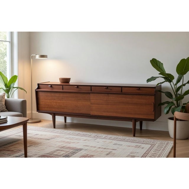 Mid-Century Modern Teak Sideboard, Denmark, 1960s For Sale - Image 18 of 18