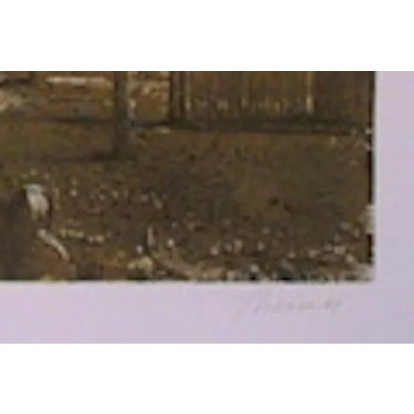 This lithograph, titled "Le Leze," was created by the Czech artist, Ivan Theimer, in 1982. It is edition 200 and is both...