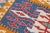 1960s 1960s Tribal Orange Hand Knotted Kilim Rug For Sale - Image 5 of 8