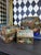 Trio Indian Hand-Painted Nesting Wooden Boxes - Mid 20th Century Set of 3 For Sale - Image 15 of 16